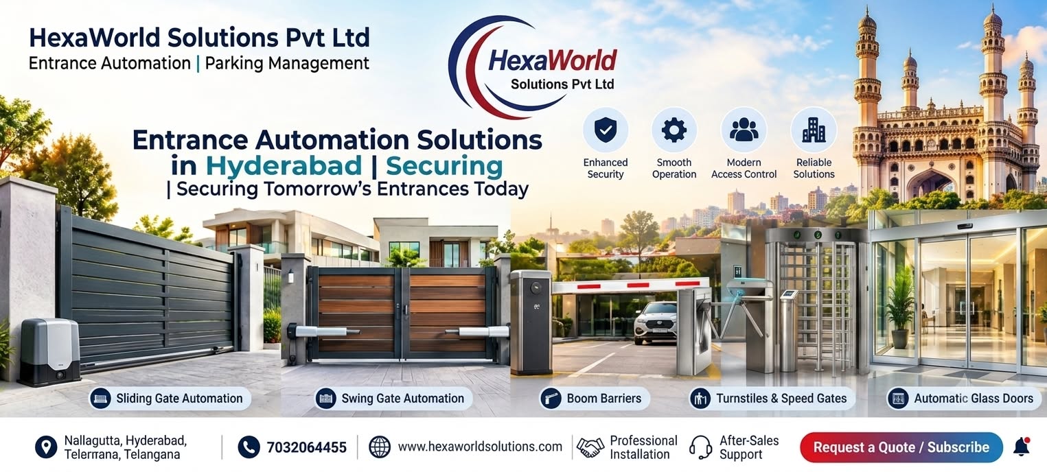  Automatic Gates & Home Automation Company | Hexa World Solutions