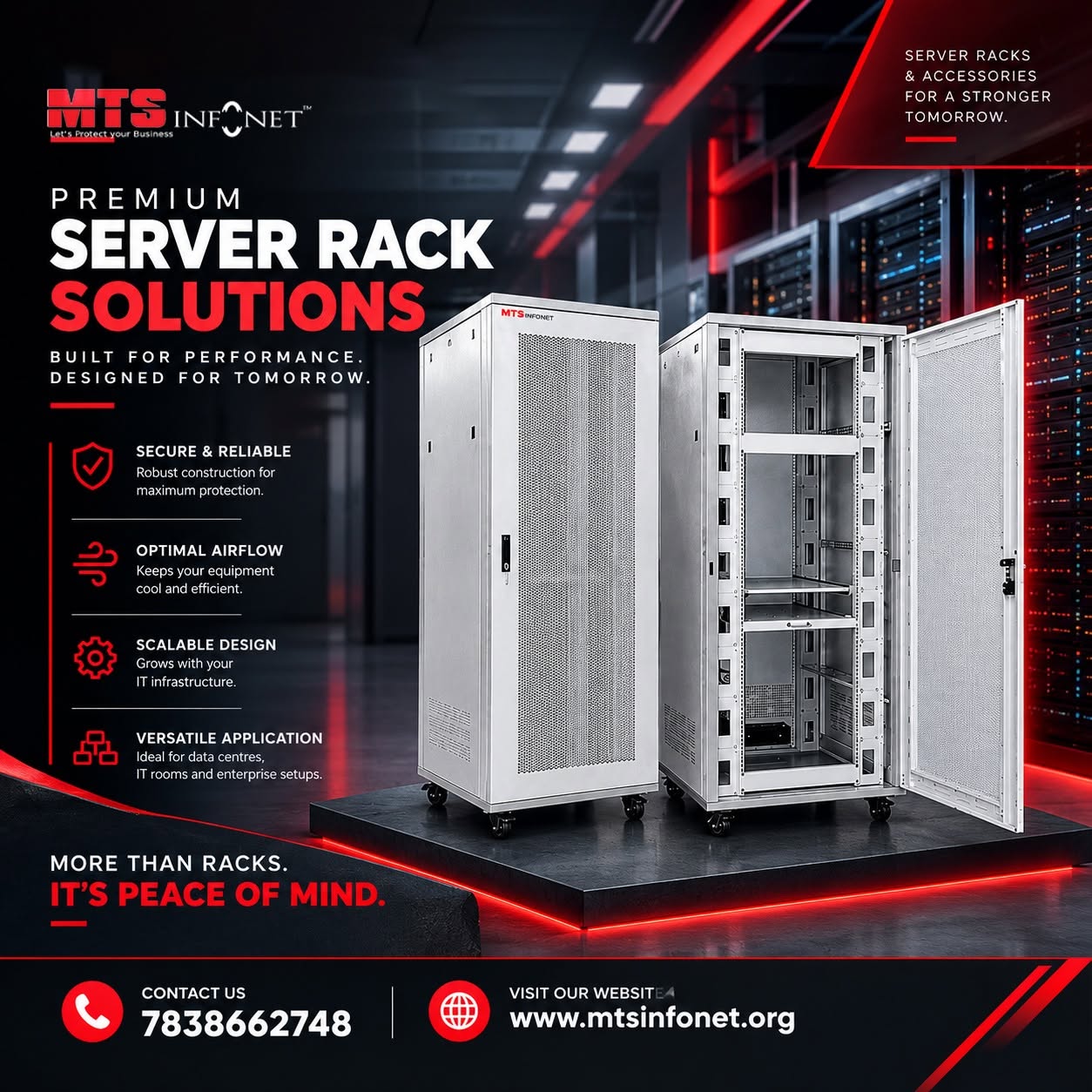  Smart Rack Manufacturer & Supplier in Noida | MTS Infonet