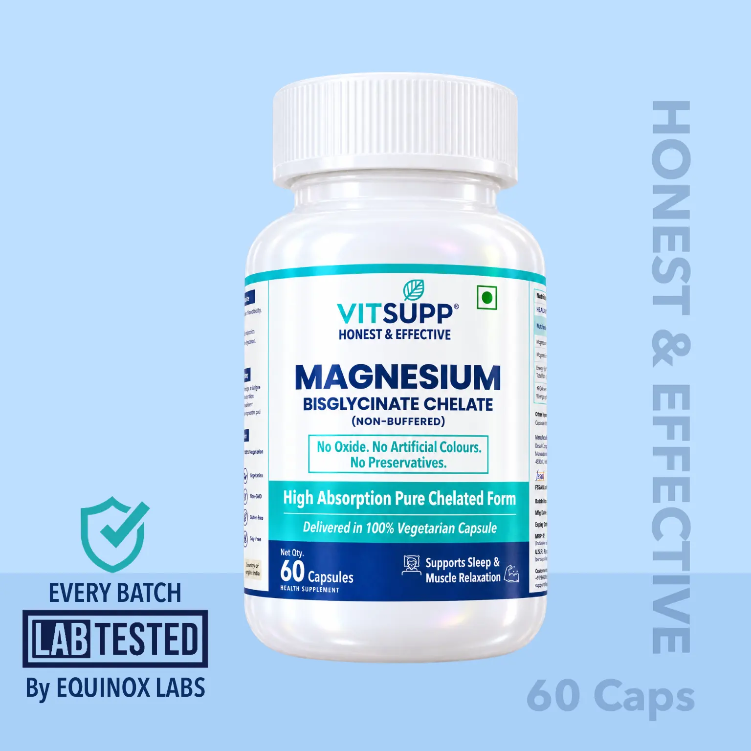  Magnesium Bisglycinate With Every Ingredient Disclosed