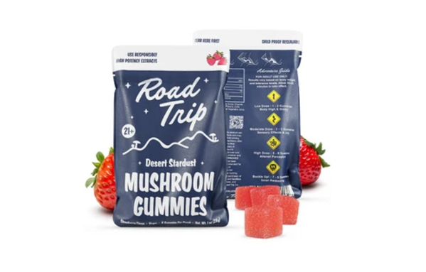  Road trip Desert Stardust Mushroom Gummies| Chill Vibes in Every Bite