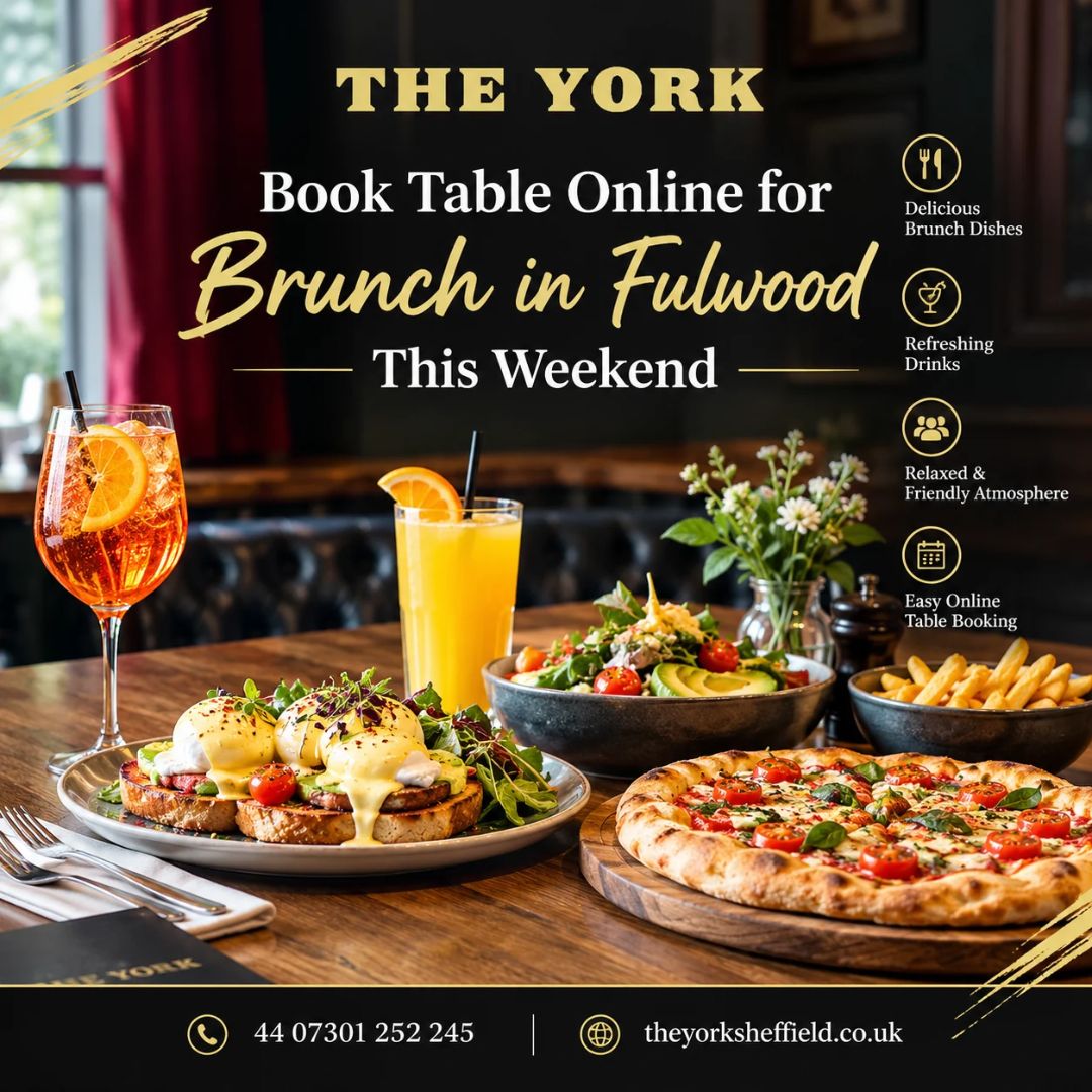  Book Table Online for Brunch in Fulwood This Weekend