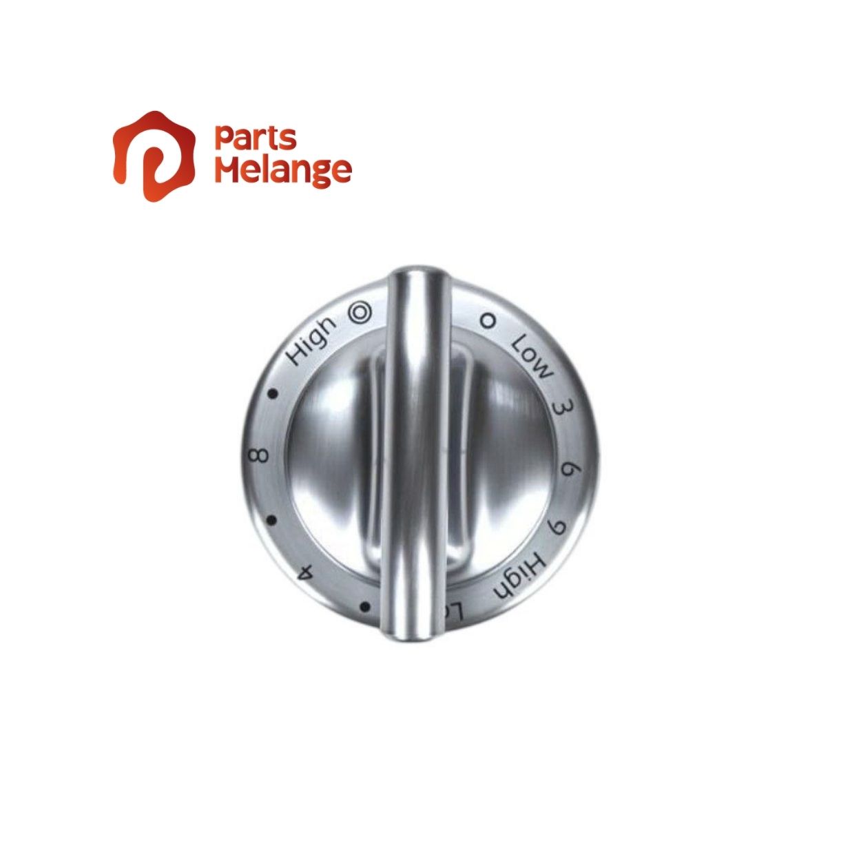  Whirlpool WP74011550 Range Burner Control Knob