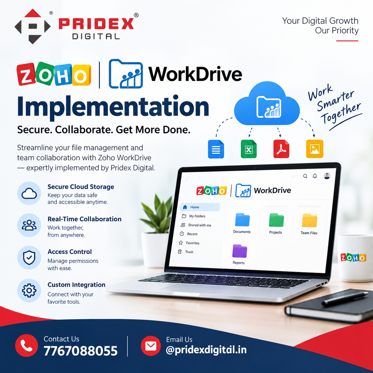  Zoho WorkDrive implementation Navi Mumbai
