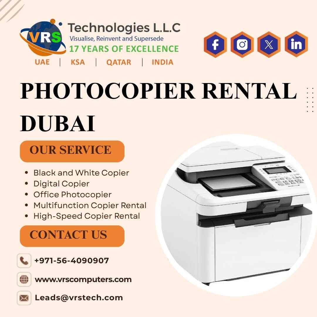 Why Is Photocopier Rental Dubai Ideal for Small Offices?