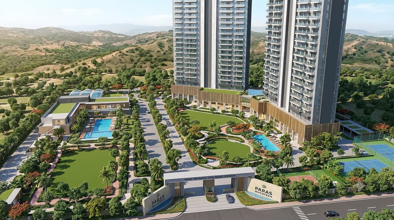  Paras The Manor Gwal Pahari Gurgaon | Premium 4 BHK Apartments