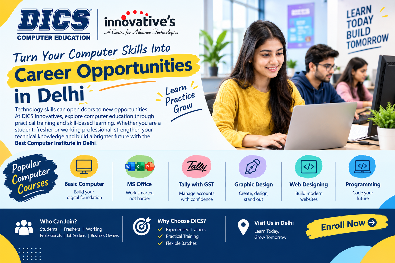 Turn Your Computer Skills into Career Opportunities in Delhi