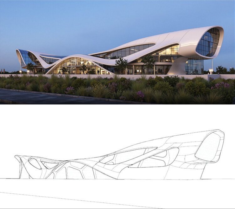  AI Rendering For Architecture