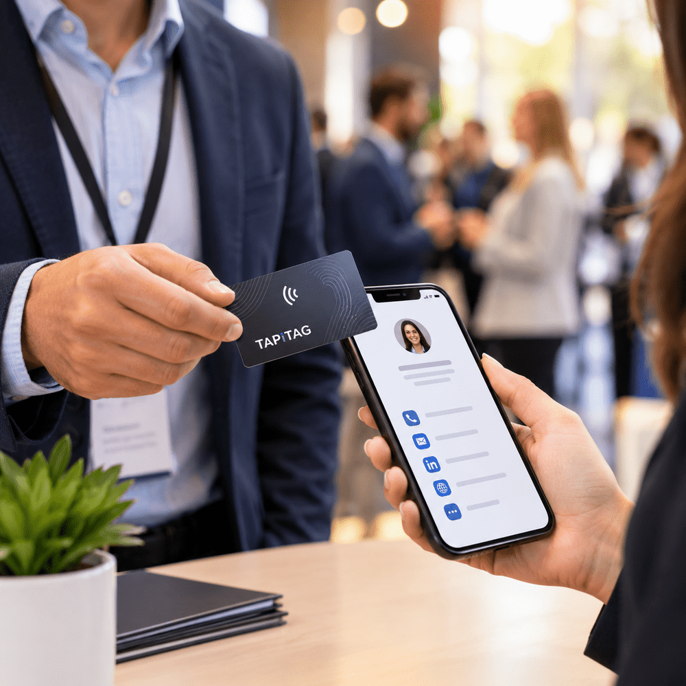  Smart NFC Business Cards in the UK with TAPiTAG