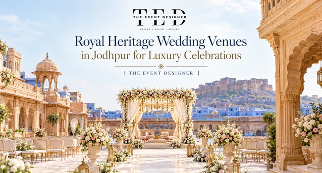  Royal Heritage Wedding Venues in Jodhpur for Luxury Celebrations | The Event Designer