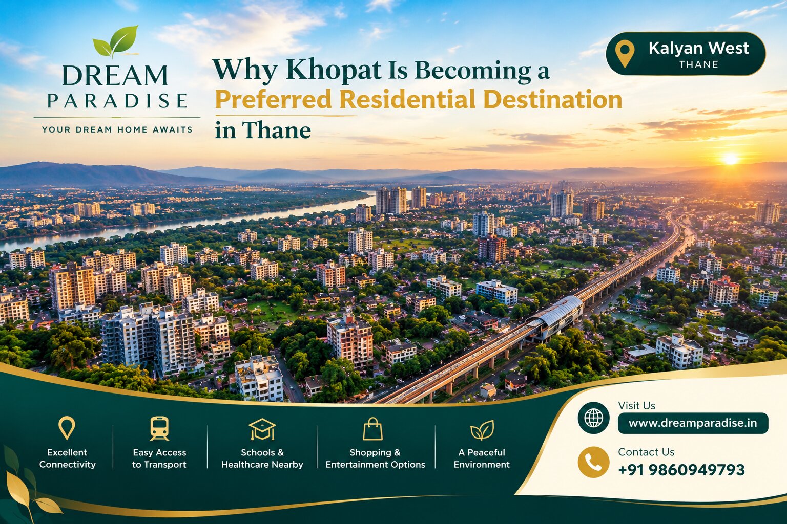  Dream Paradise Thane - Exclusive 1, 2 & 3 BHK Homes