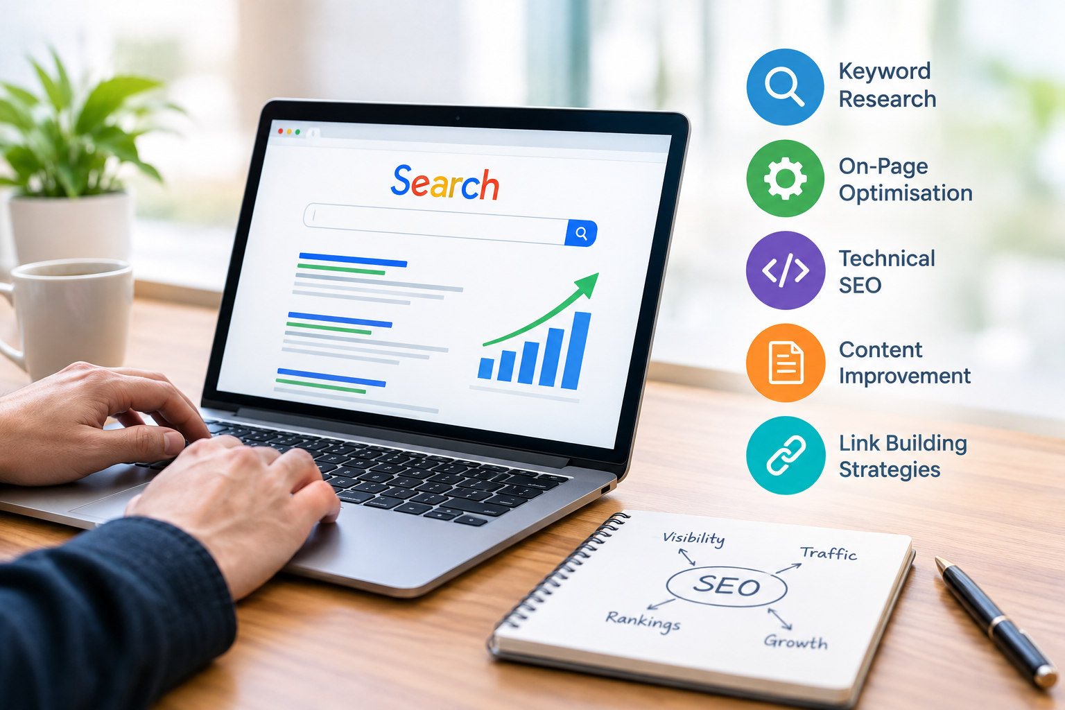  SEO Services to Improve Your Website Rankings | JIM Digital Services