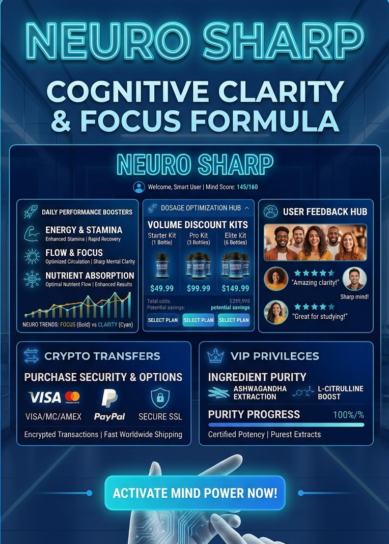  Neuro Sharp: Discover a Botanical Formula for Everyday Focus