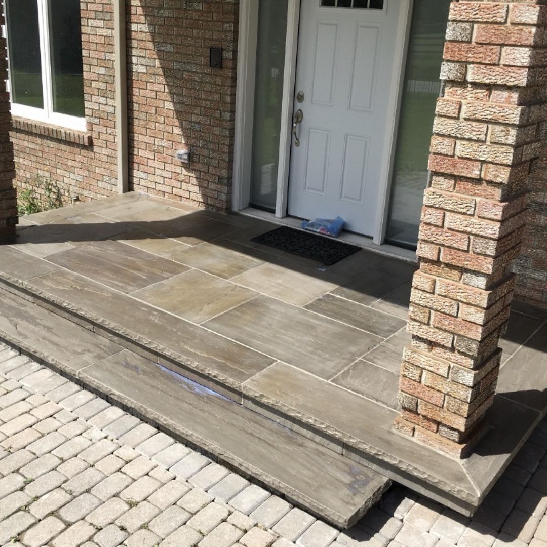  Flagstone Patio Installation