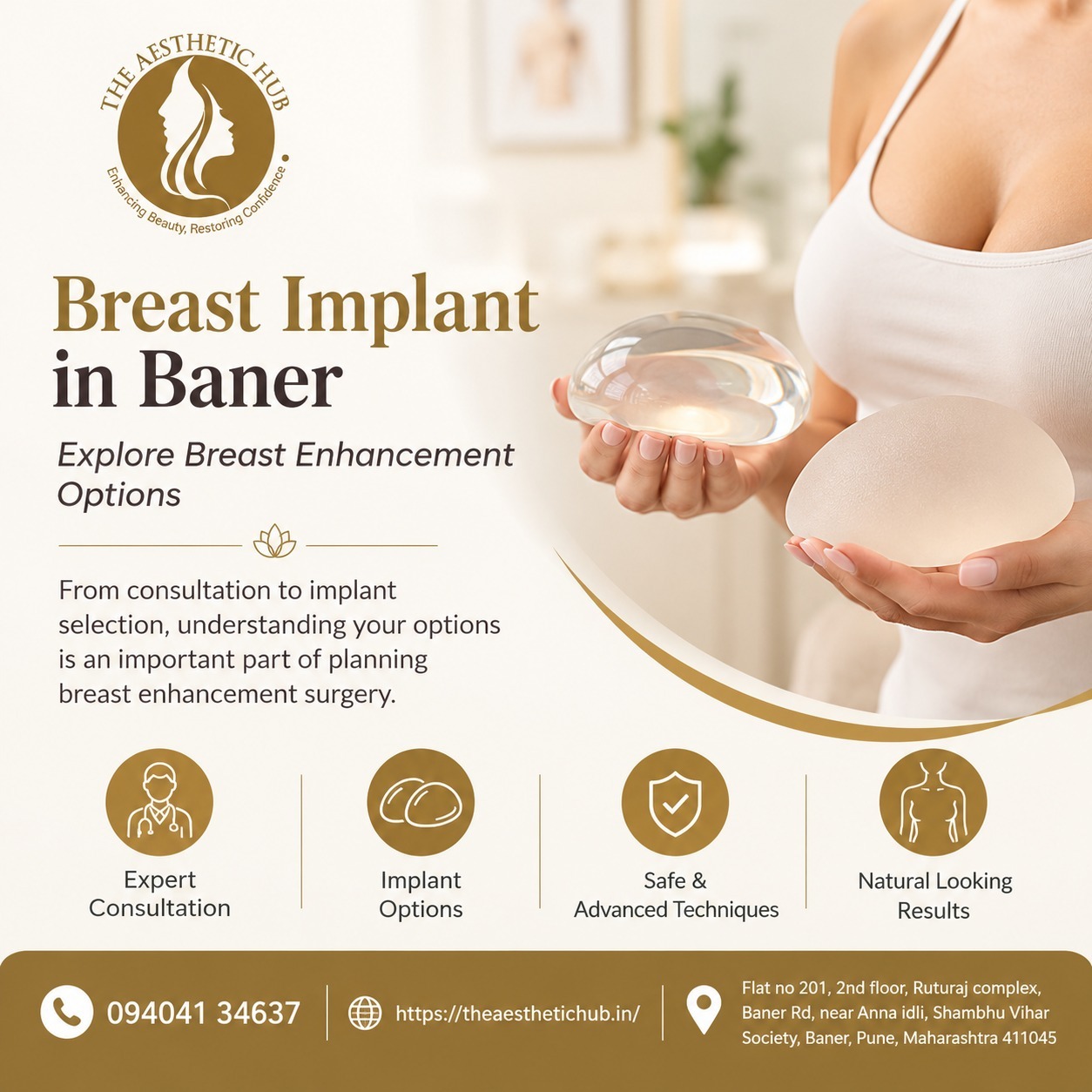  Breast Implant In Baner - The Aesthetic Hub