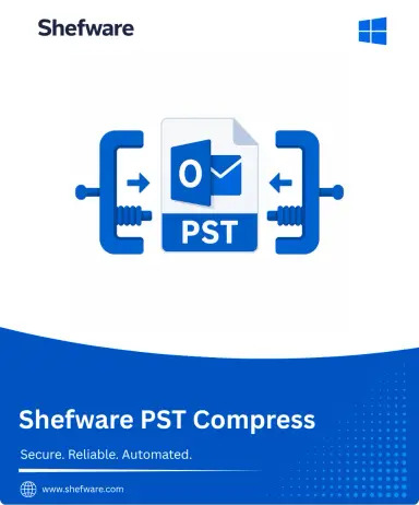  Shefware PST Compressor – Reduce PST Size While Preserving Data