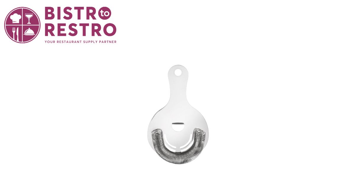  Viski Stainless Steel Hawthorne Cocktail Strainer for Bartending