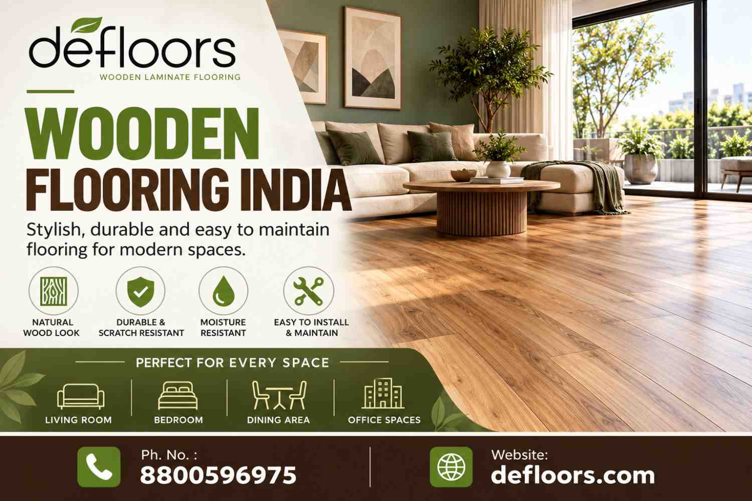  Wooden Flooring India: Premium Flooring Solutions for Modern Homes | DeFloors