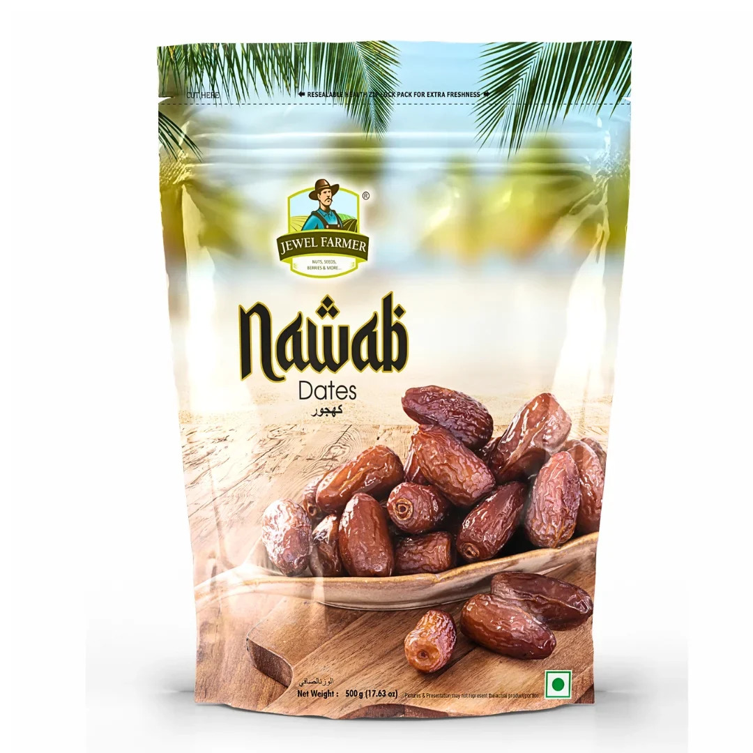  Jewel Farmer Nawab Dates - Premium Khajoor Online
