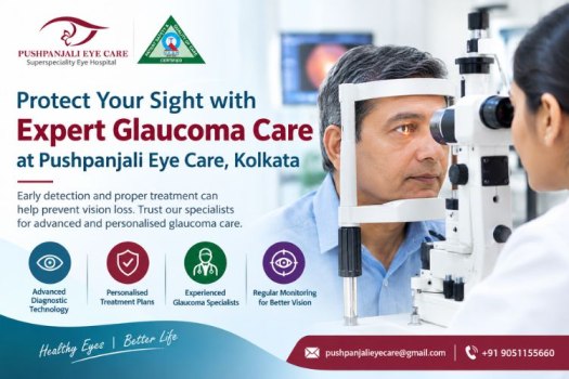  Protect Your Sight with Expert Glaucoma Care at Pushpanjali Eye Care, Kolkata