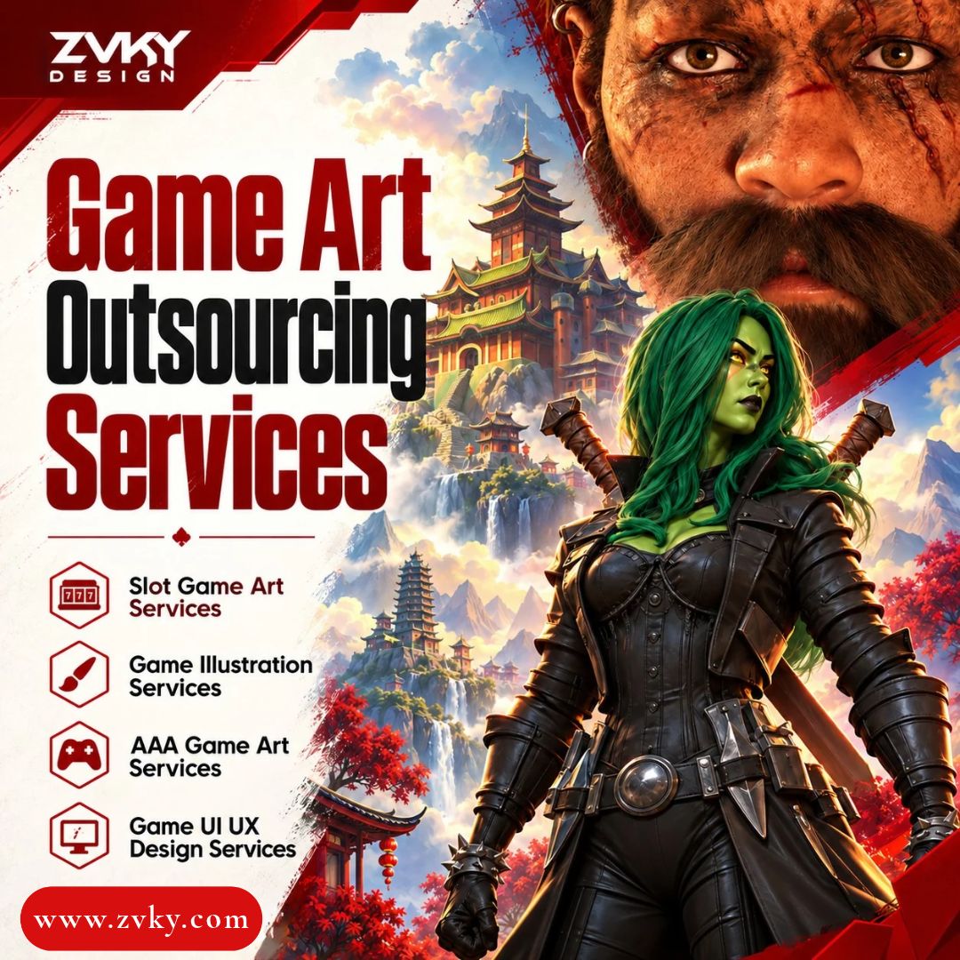  Game Art Outsourcing Services | Concept Art Services
