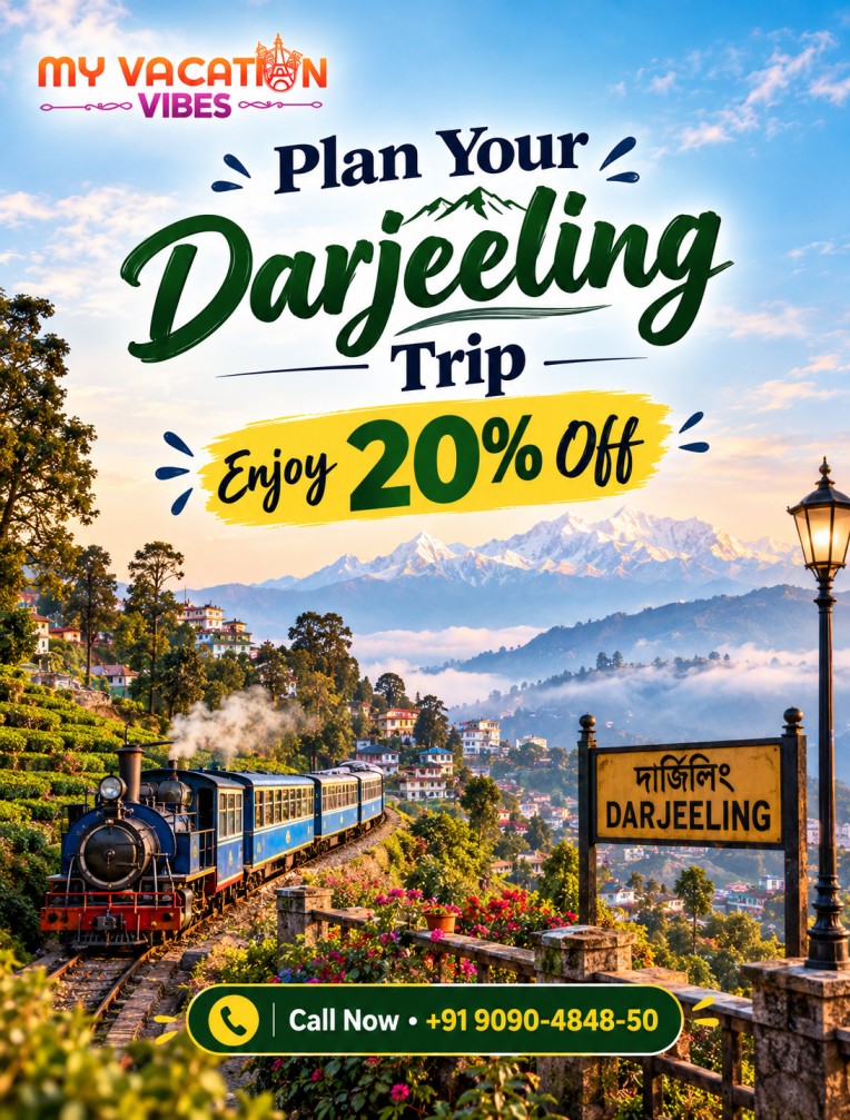  Plan Your Darjeeling Trip – Enjoy 20% Off +91 9090-4848-50