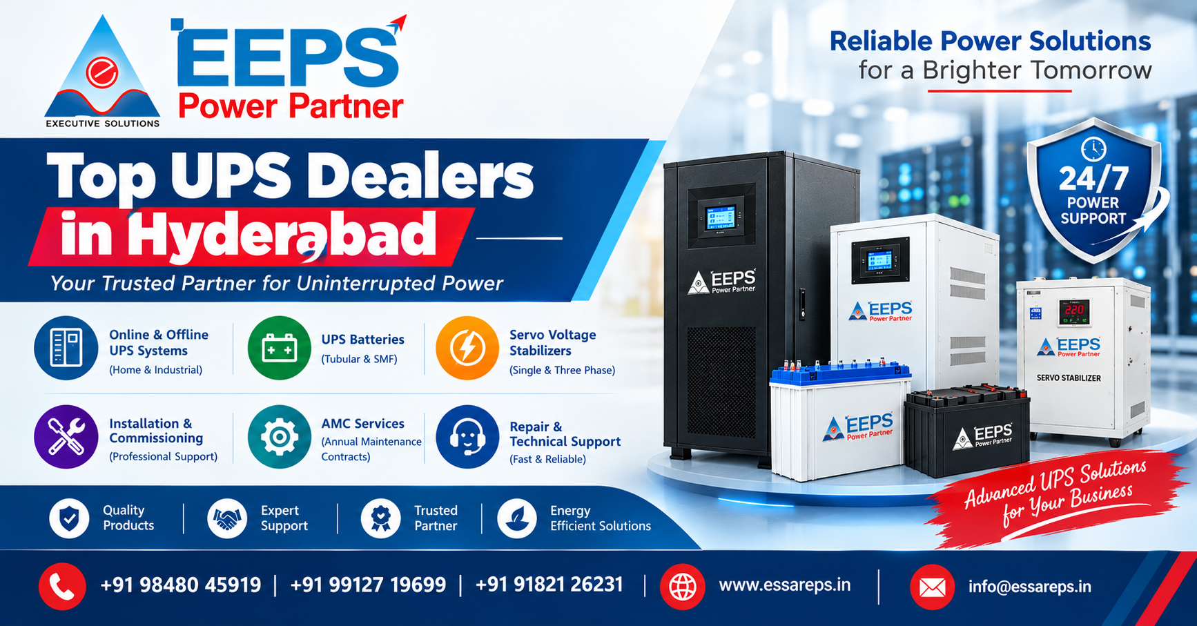  Top UPS Dealers in Hyderabad for Reliable Power Backup Solutions