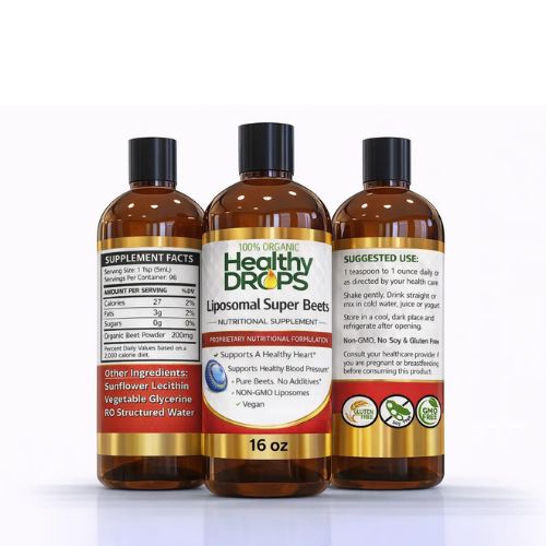  Super Beets Supplement by Healthy Drops for Daily Wellness