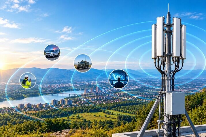  TETRA Antennas for Police and Emergency Radio Networks