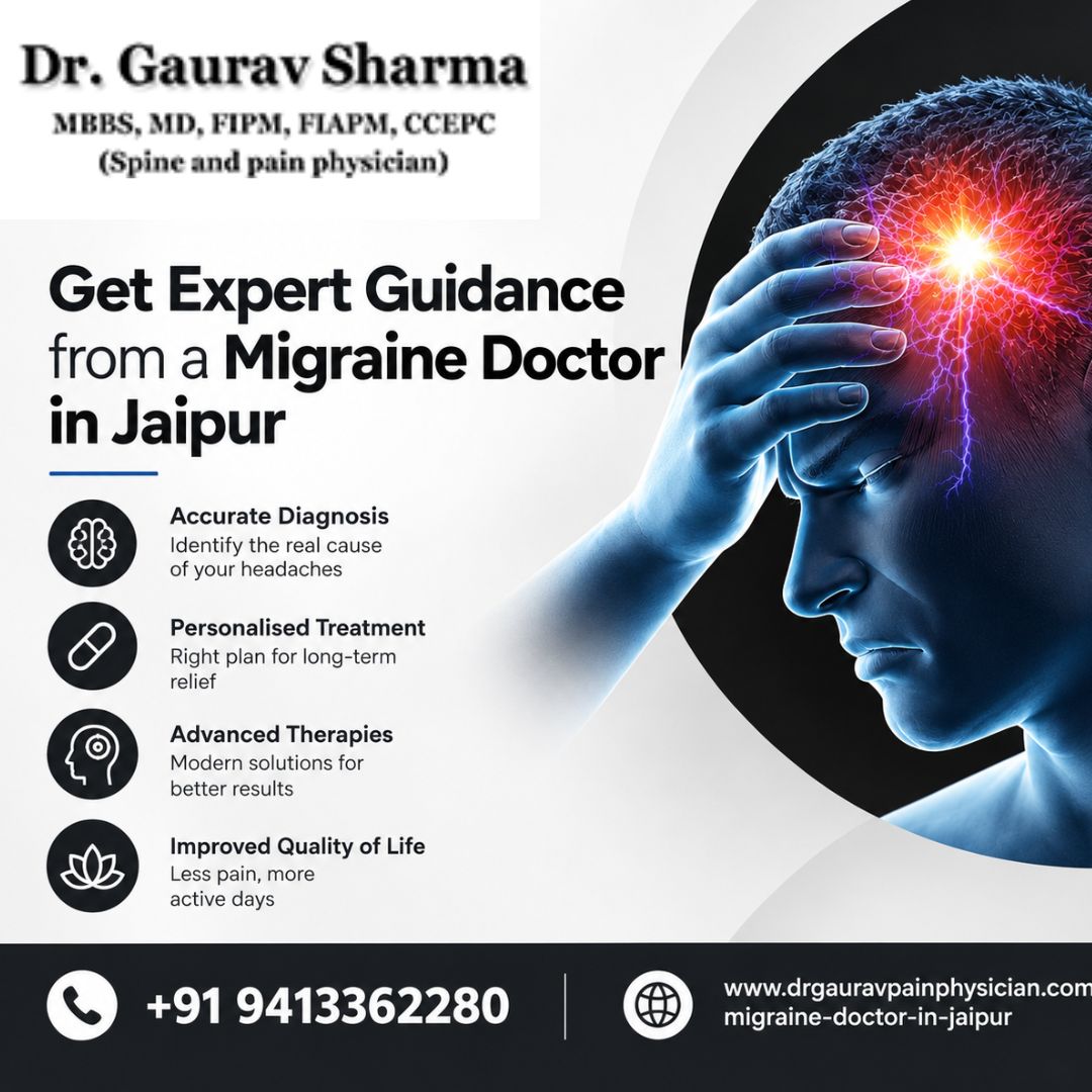  Get Expert Guidance from a Migraine Doctor in Jaipur