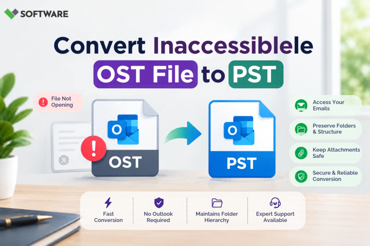  OST to PST Conversion With Email Attachments Preserved