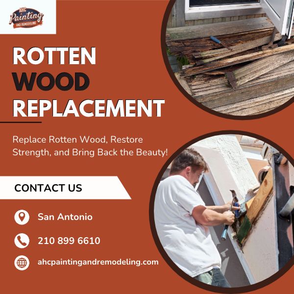  Rotten Wood Replacement in San Antonio