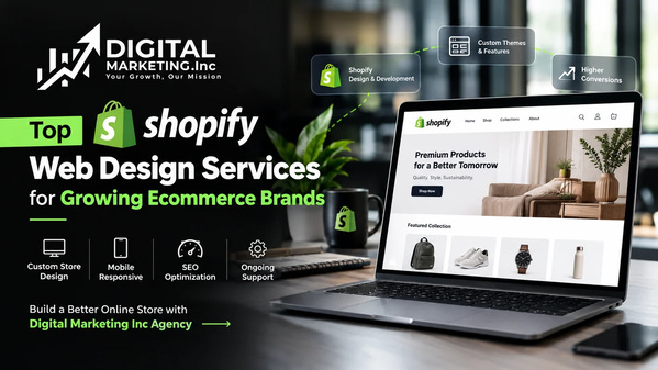  Top Shopify Web Design Services for Ecommerce Brands – Digital Marketing Inc