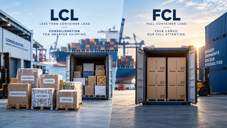  LCL vs. FCL: When Should You Choose Consolidation for Your International Shipments?